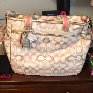 Coach diaper bag